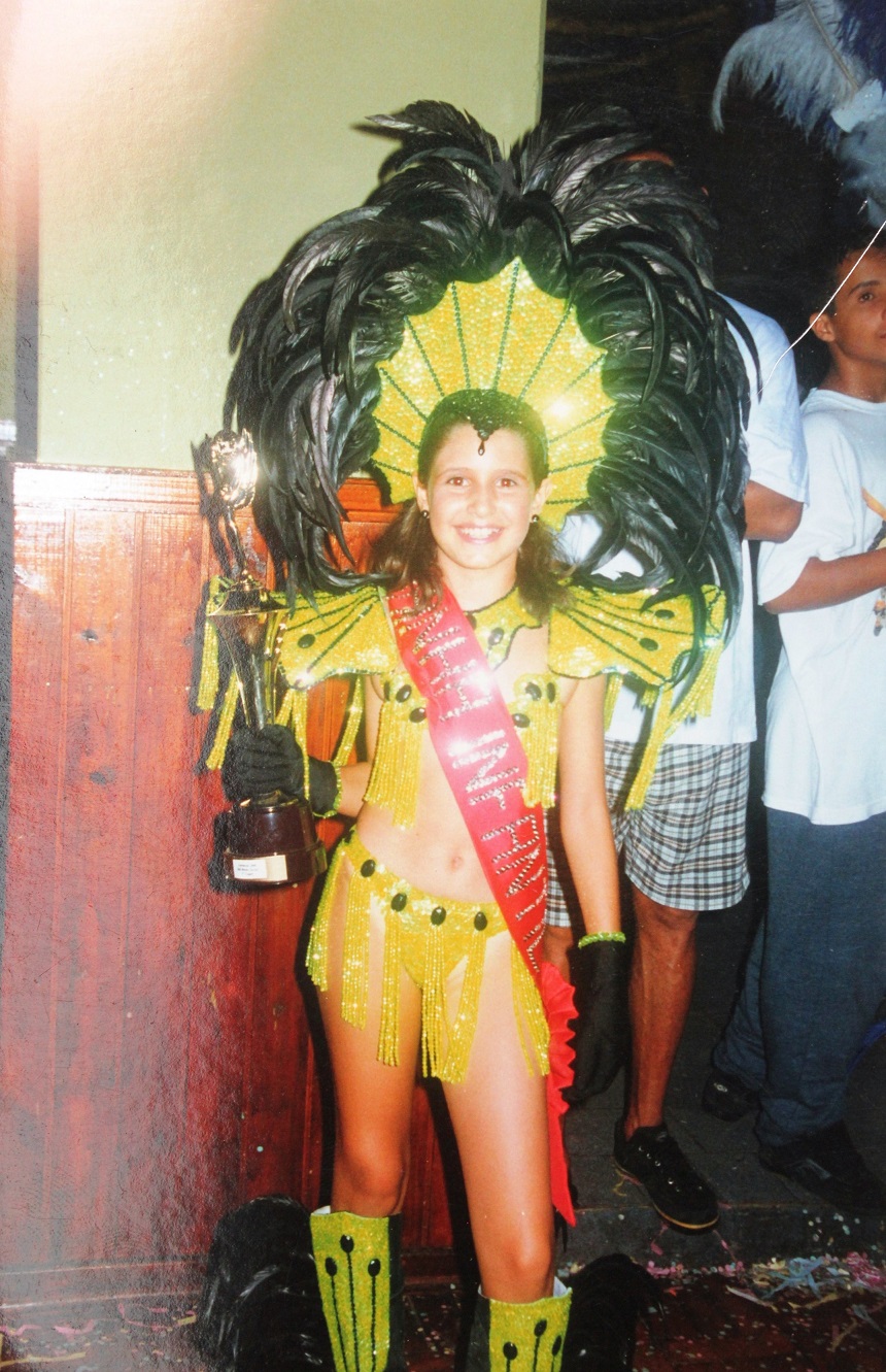 DNA Folião – Rafaella, Rainha do Carnaval Infanto-Juvenil em 1999