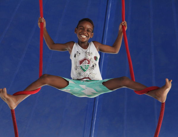 No mundo do circo