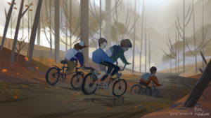 Ir de bicicleta para a escola - Pais em Apuros